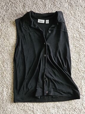Chico's Travelers Black Top - CHICO'S